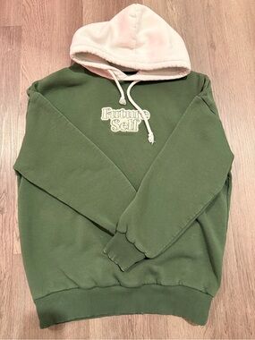 Rainforest green Future-Self hoodie